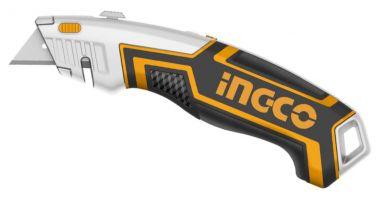 Нож универсальный INGCO 61х19мм HUK6118