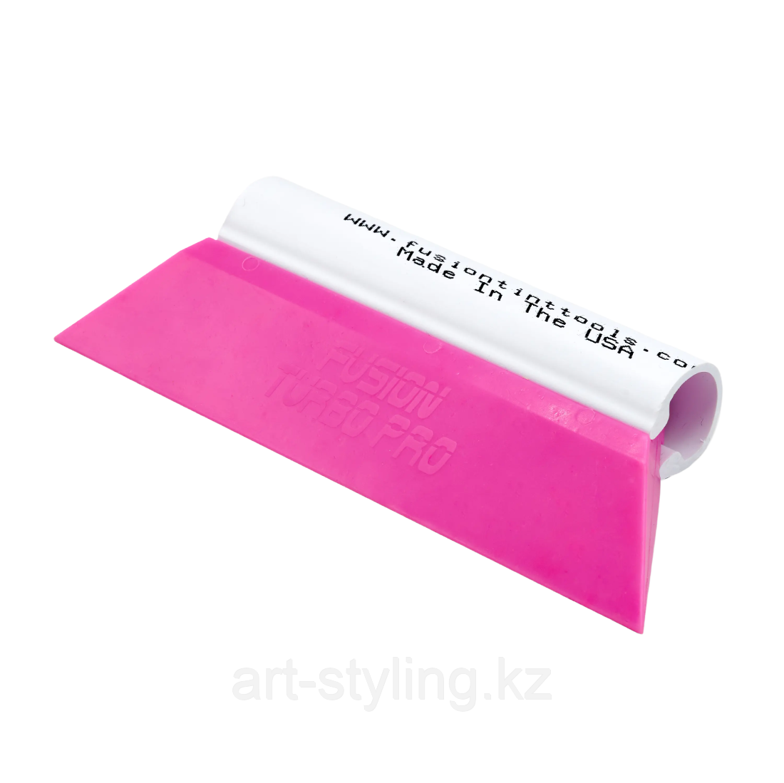 Выгонка FUSION TURBO PRO розовая (77) с пластиковой ручкой, 14 см - фото 1 - id-p106523695