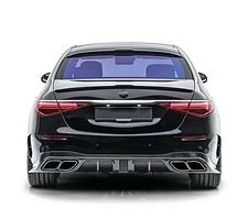 Карбоновый диффузор заднего бампера для Mercedes Benz W223 S class