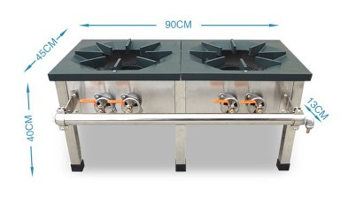 Газовая плита 2 конфорочная, 2 крана