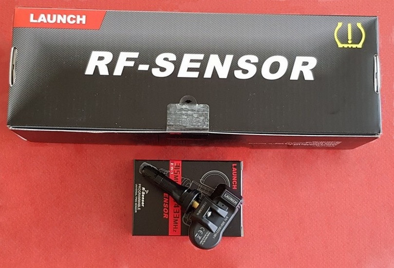 Датчик давления в шинах TPMS LAUNCH RF-Sensor LTR-01 программируемый резиновый - фото 5 - id-p106525652