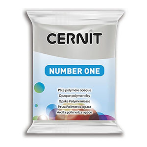 Полимерная глина CERNIT Number One, 56гр, серый - фото 1 - id-p104473682