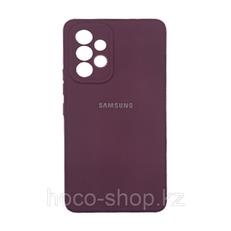 Чехол на Samsung A53 Fashion Case гель Бордовый
