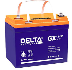 Аккумулятор Delta GX12-33 (12В, 33Ач), фото 1