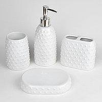 Керамический набор аксессуаров для ванной комнаты DW18283W