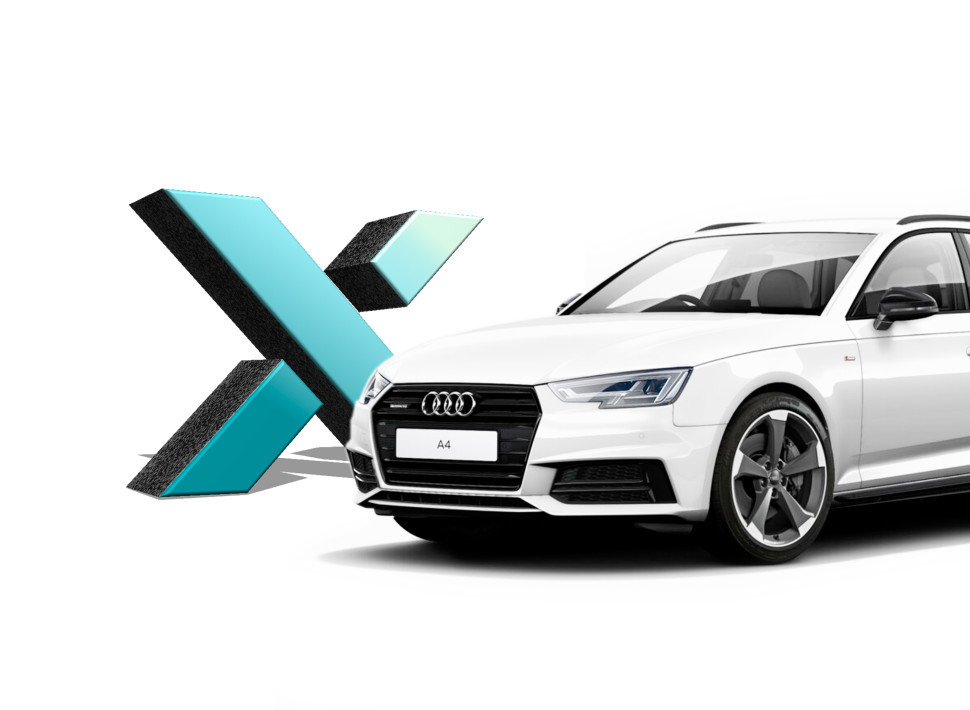 Стекло фары AUDI A4 5 поколения B9 2015-2020 г.в.