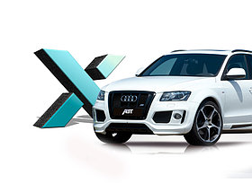 Стекло фары AUDI Q5 1 поколения в кузове 8R