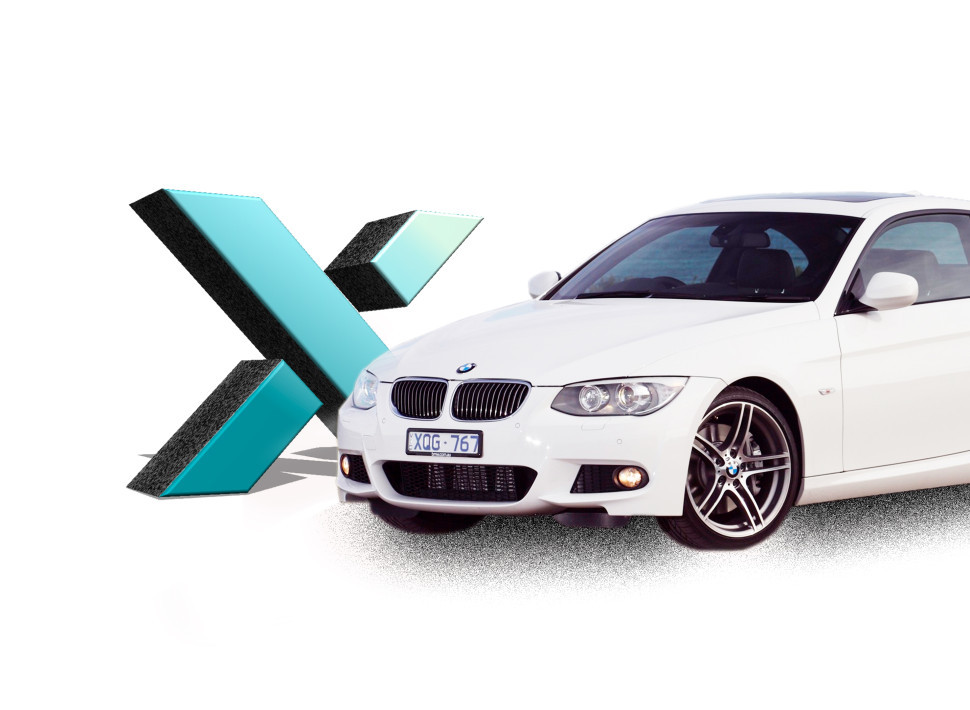 Стекло фары BMW 3 серии в кузове E92/E93 рестайлинг, ксенон
