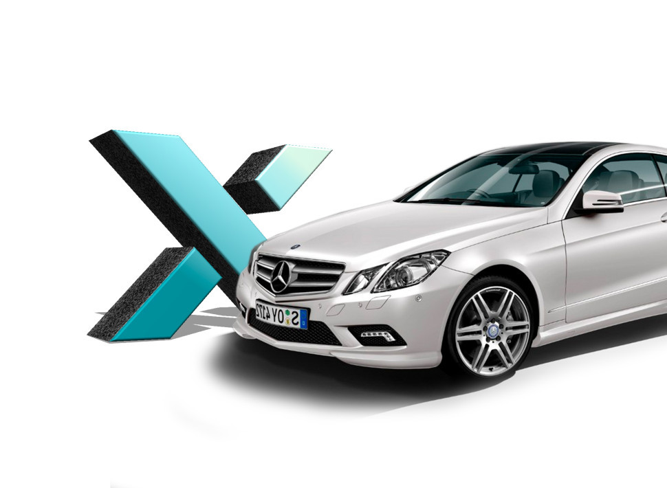 Стекло фары Mercedes-Benz E-Класс, 4 поколения С207 дорестайлинг