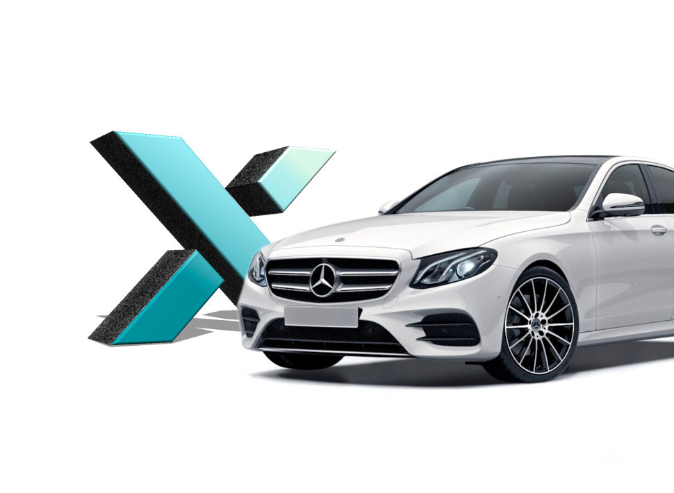 Стекло фары Mercedes-Benz E-Класс 5 поколения W213 (S213, C238) дорестайлинг с Led оптикой