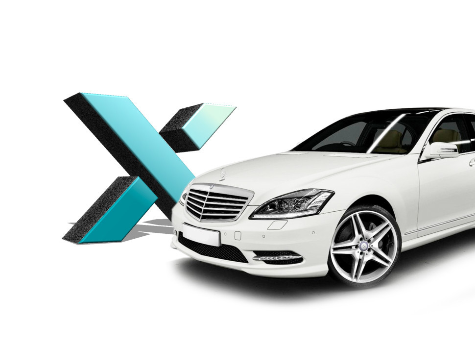 Стекло фары Mercedes-Benz S-Класс 5 поколения W221 рестайлинг