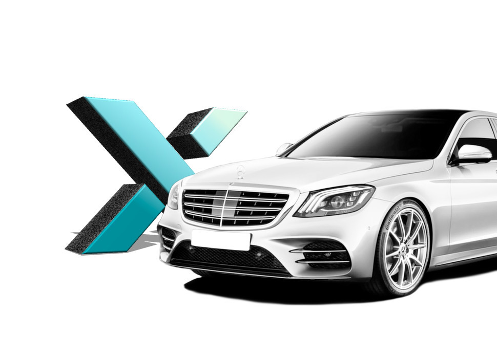 Стекло фары Mercedes-Benz S-Класс 6 поколения W222 рестайлинг