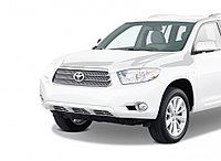 Стекло фары TOYOTA HIGHLANDER 2 поколения U40 дорестайлинг 2007-2010 г.в.