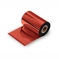 RR300M Риббон resin металлизированный красный 25 мм х 200 м