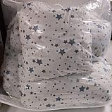 Подушка для беременных Бабочка бежевые звезды, фото 2