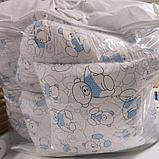 Подушка для беременных Бабочка бежевые звезды, фото 4