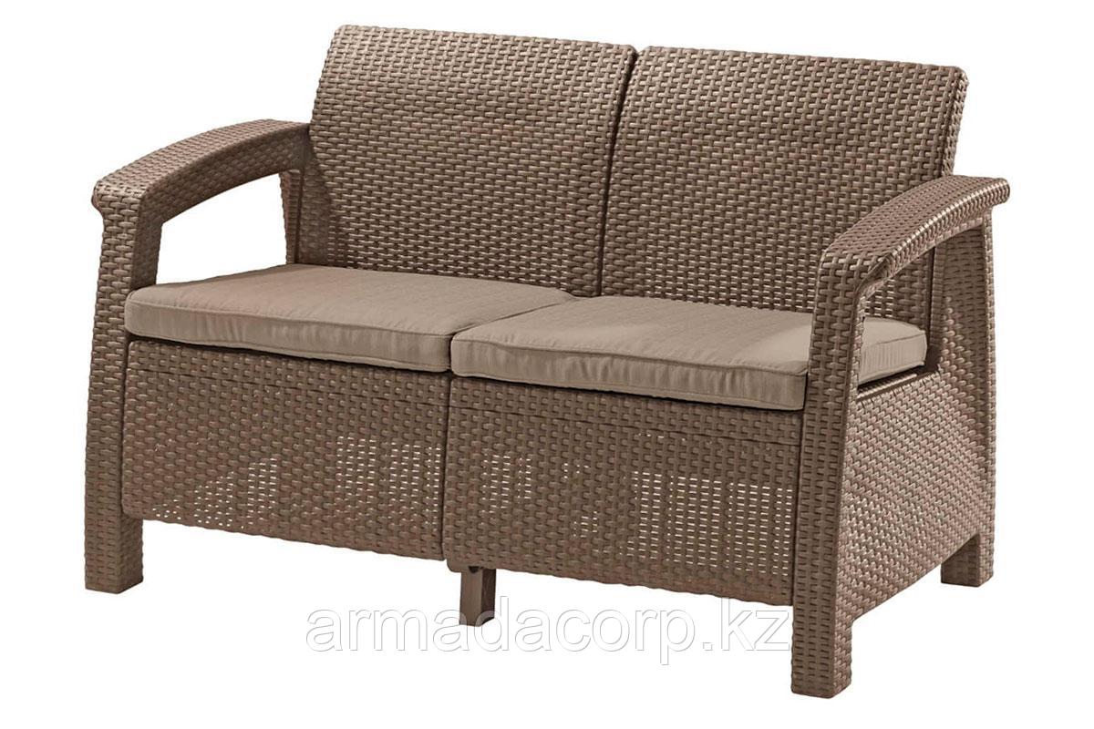 Диван Corfu Love Seat (2х мест.диван), капучино
