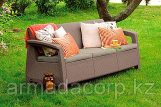 Диван Кетер Corfu Russia Love Seat Max (3х мест.диван), капучино, фото 5