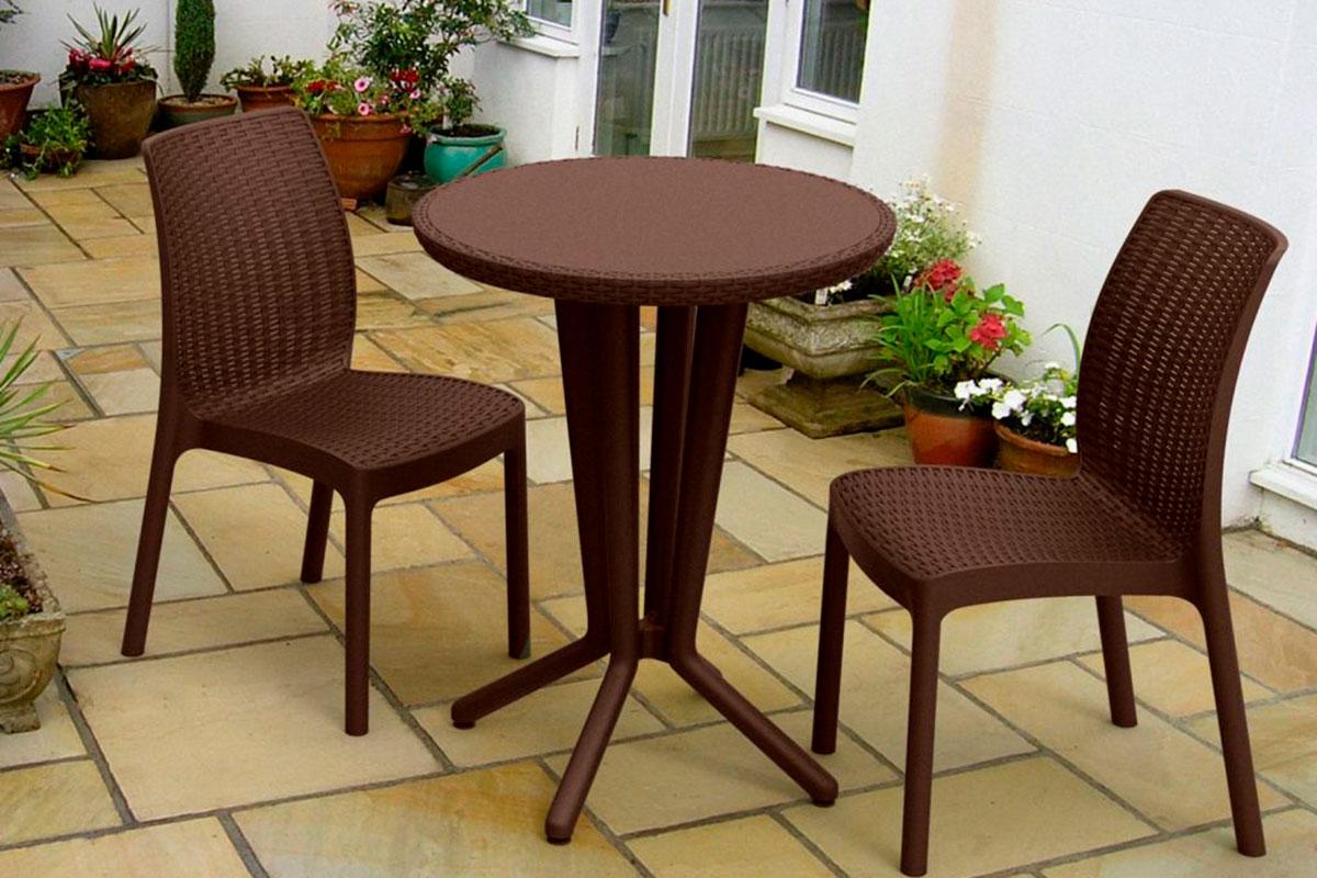 Keter, Европа Комплект мебели Bistro Set коричневый - фото 2 - id-p106527823