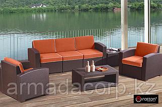 Комплект мебели Rattan Premium 5, венге, фото 3