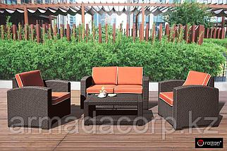 Комплект мебели Rattan Premium 4, венге, фото 3