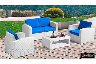 Комплект мебели Rattan Premium 4, СЕРЫЙ, фото 3