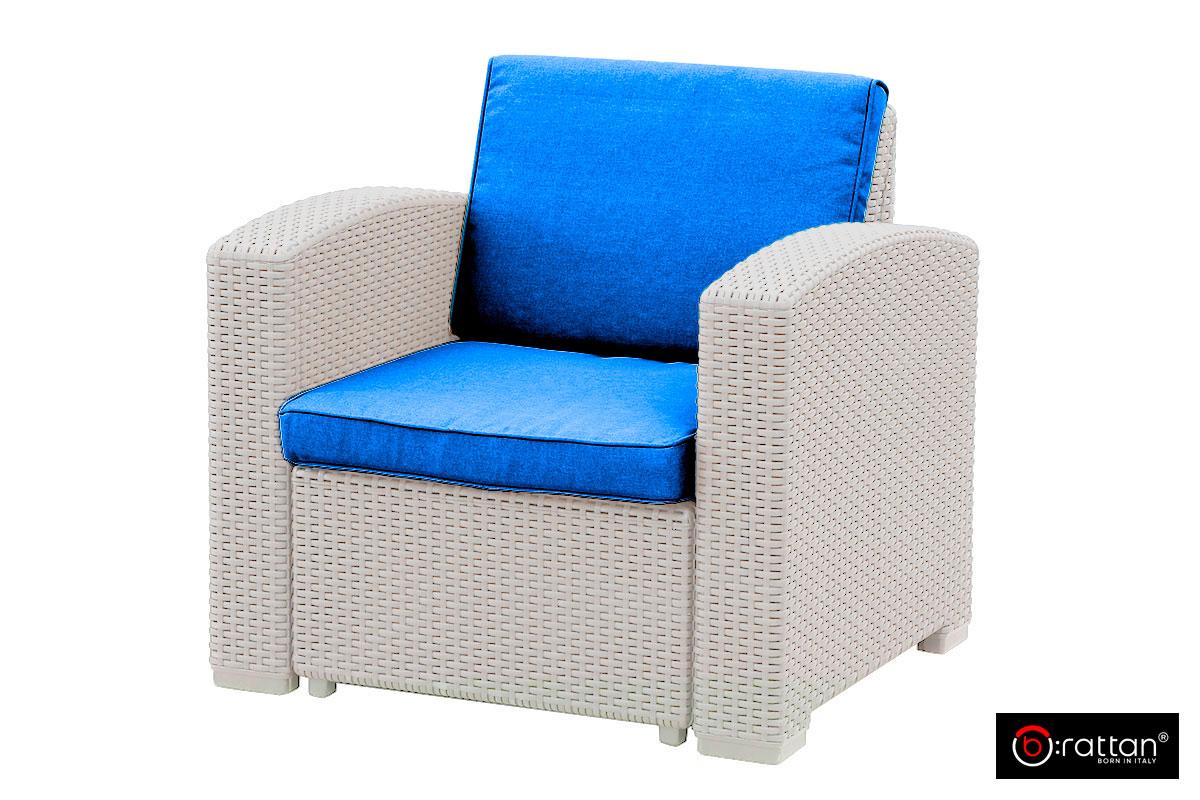 B:Rattan Комплект мебели Rattan Premium 4, СЕРЫЙ - фото 3 - id-p106527881