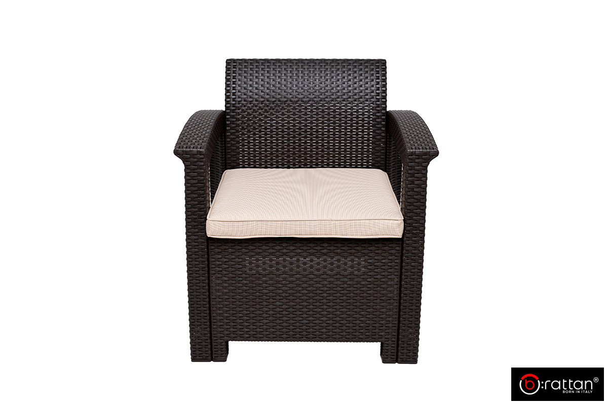 Bica, Италия Комплект мебели Rattan Comfort 5, венге - фото 4 - id-p106527884