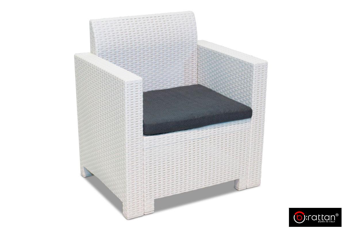 Bica, Италия Комплект мебели NEBRASKA 2 Set (диван, 2 кресла и стол), белый - фото 5 - id-p106527887