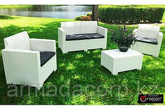 Диван NEBRASKA SOFA 2 (2х местный диван), белый, фото 3