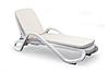 Шезлонг Nardi Eden с подлокотниками, белый, фото 8