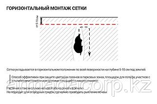 ЛАРОККО Сетка пластиковая от кротов Black Mole 2х50 м (100 кв.м.), фото 3