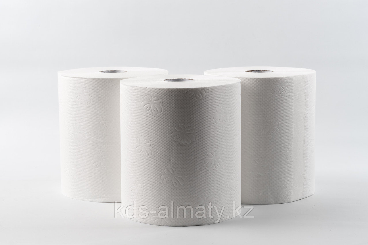 Бумажное полотенце рулонное для автоматических аппаратов MUREX (80м * 6 рулонов) - фото 1 - id-p370666