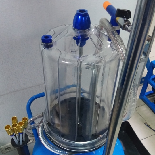 TOC-365 Установка для слива масла 75 литров c щупами и предкамерой - фото 4 - id-p106528993