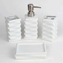 Керамический набор аксессуаров для ванной комнаты KA008