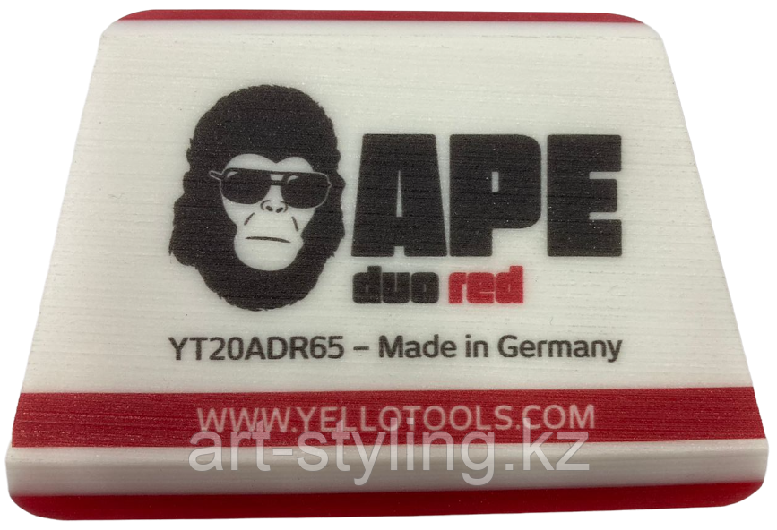 РАКЕЛЬ ИЗ ПОЛИУРЕТАНА APE DUO RED, 95Х70ММ, фото 1