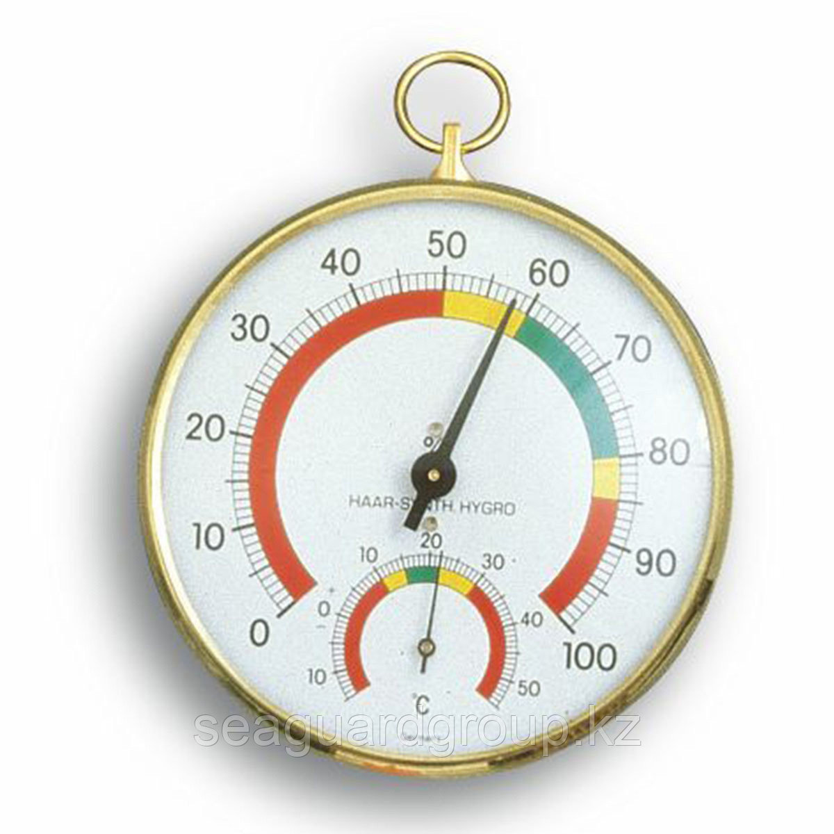 Термогигрометр с латунным кольцом - фото 1 - id-p106529462
