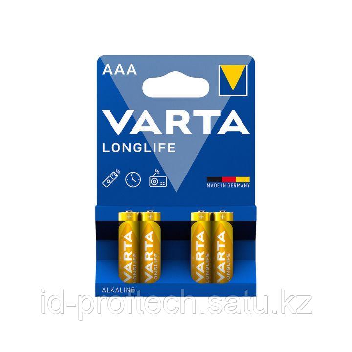 Батарейка VARTA Longlife Micro 1.5V - LR03- AAA (4 шт)
