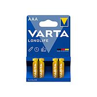 Батарейка VARTA Longlife Micro 1.5V - LR03- AAA (4 шт)