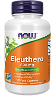 БАД Eleuthero 500 mg, 100 veg.caps, NOW