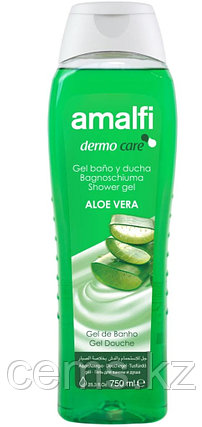 AMALFI гель для ванн и душа Алоэ Вера "Aloe Vera" для всех типов кожи 750мл, фото 2