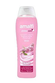 AMALFI гель для ванн и душа Нежная роза "Gentle Rose", для всех типов кожи 750мл