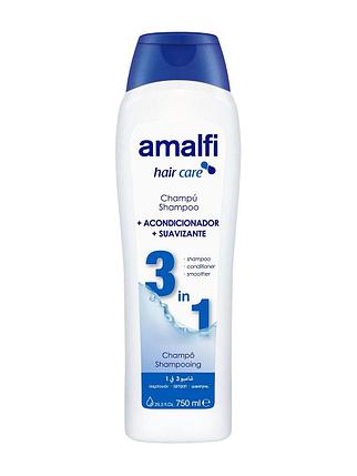 AMALFI шампунь "3в1 ", для всех типов волос 750мл, фото 2