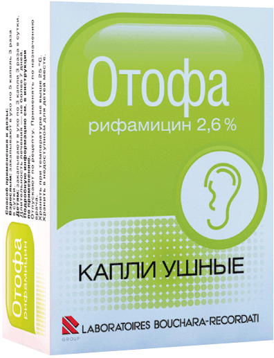 Отофа Ушные Капли 2,6% Во Флаконе 10мл (Id 106530593), Купить В.