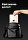 Барсетка — сумка через плечо Bange BG-2876 (черная), фото 6