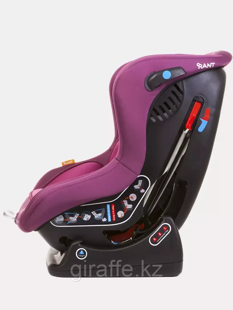 АВТОКРЕСЛО RANT PILOT SAFETY LINE 0/1 (0-18 КГ) VELVET PURPLE - фото 3 - id-p106531025