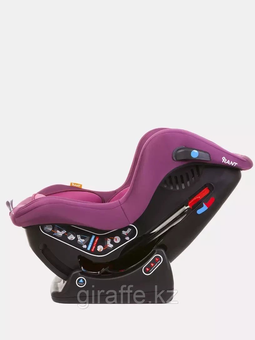 АВТОКРЕСЛО RANT PILOT SAFETY LINE 0/1 (0-18 КГ) VELVET PURPLE - фото 4 - id-p106531025