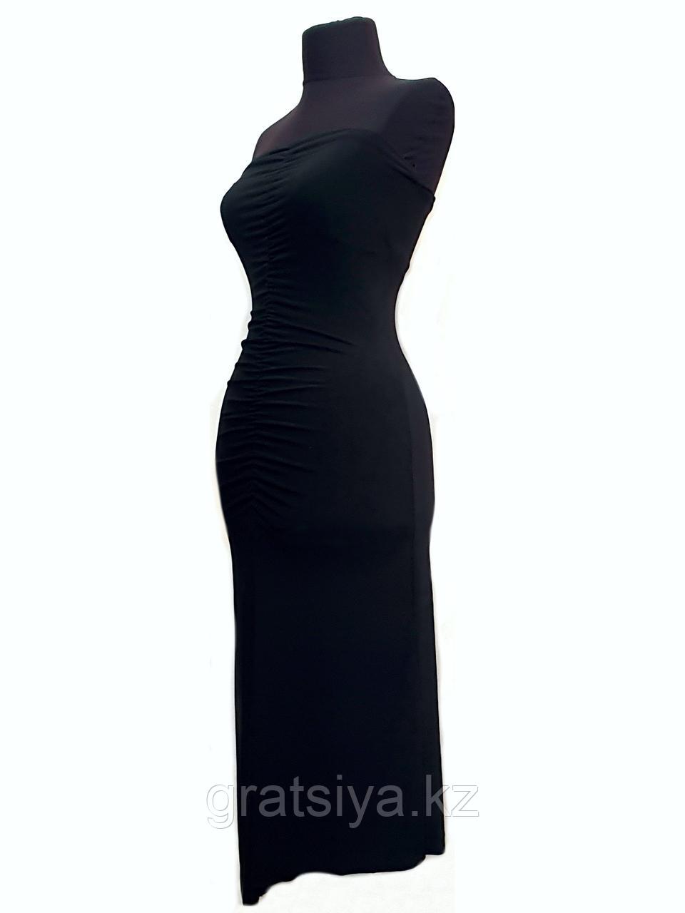 Женское Вечернее Платье с Открытыми Плечами Асимметрия - фото 3 - id-p96525232