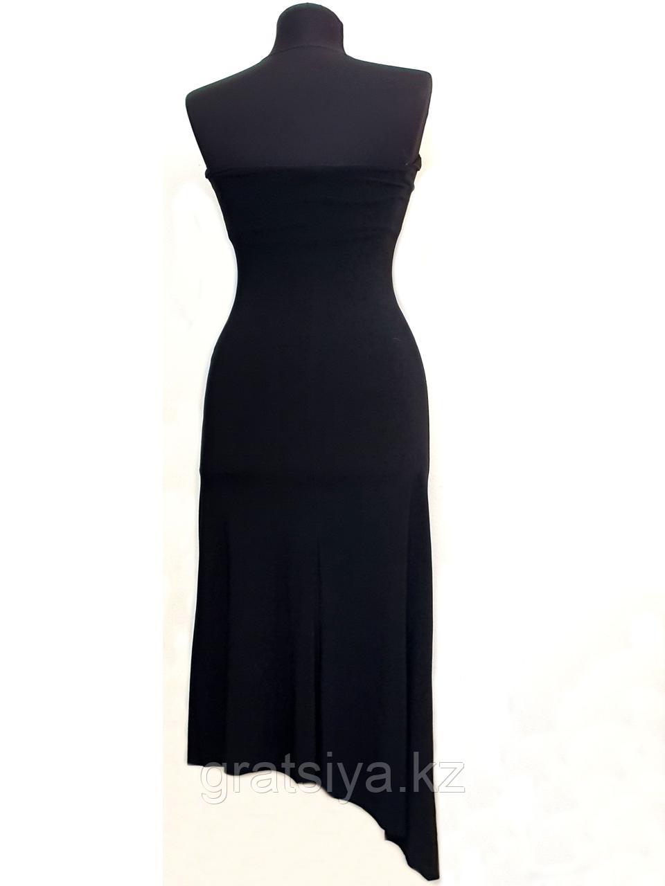 Женское Вечернее Платье с Открытыми Плечами Асимметрия - фото 6 - id-p96525232