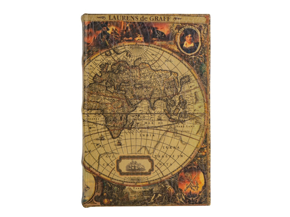 Подарочная коробка Карта мира, big size - фото 3 - id-p106531204